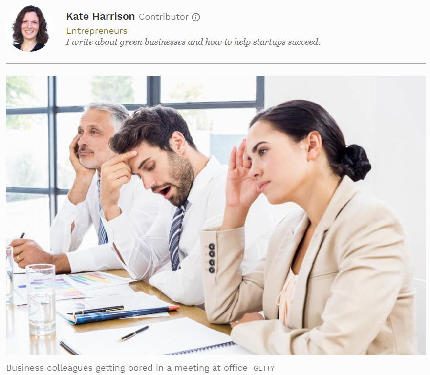 Decision Makers Turned Off Before they hear your idea